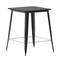 Flash Furniture 31.5 SQ Bar Top Table Black Poly Top/Black Frame JJ-T14619H-80-BKBK-GG - alternate 6